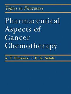 cover image of Pharmaceutical Aspects of Cancer Chemotherapy